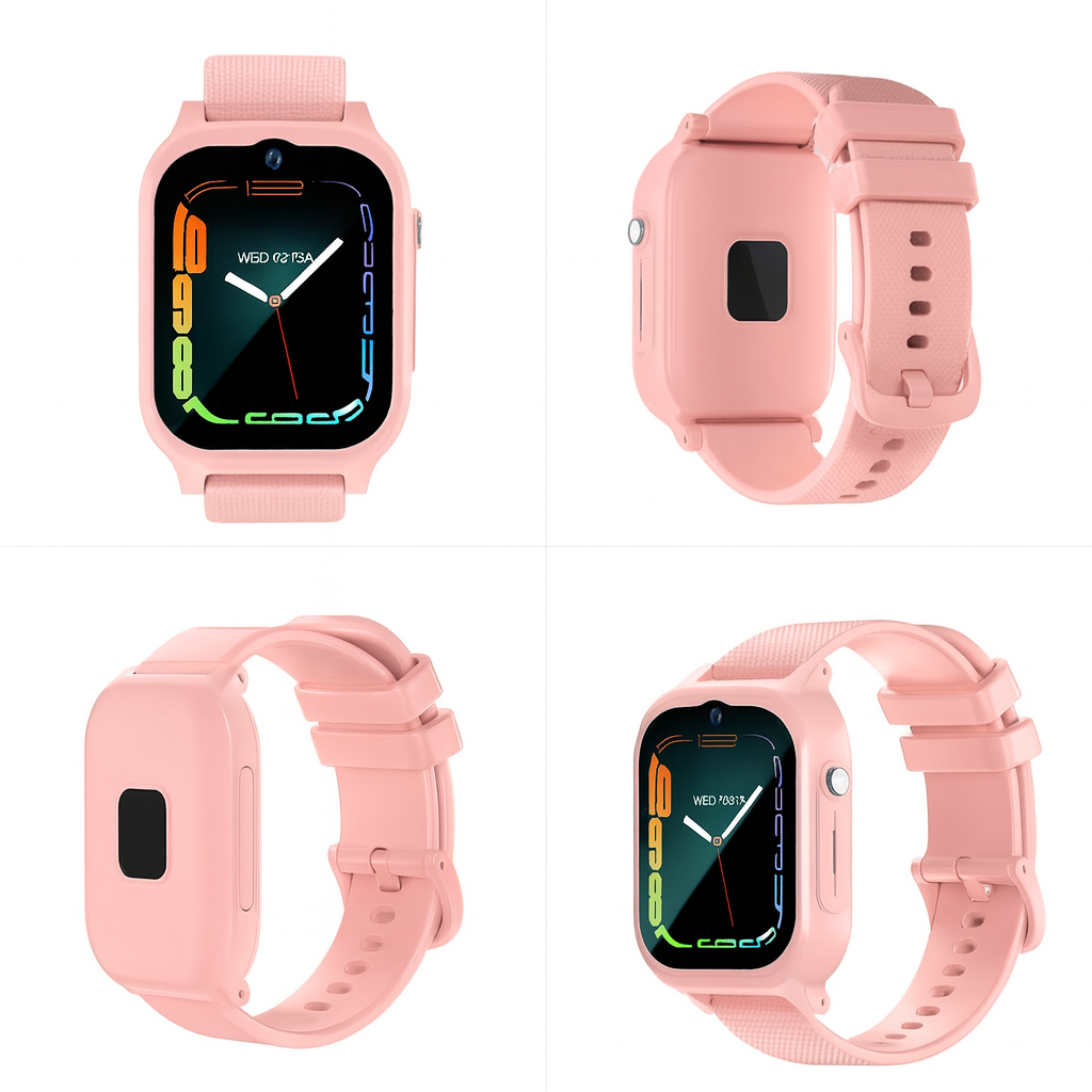 Montre connectée Fille 4G – GPS précis, appel vidéo & SOS | KidooWatch™