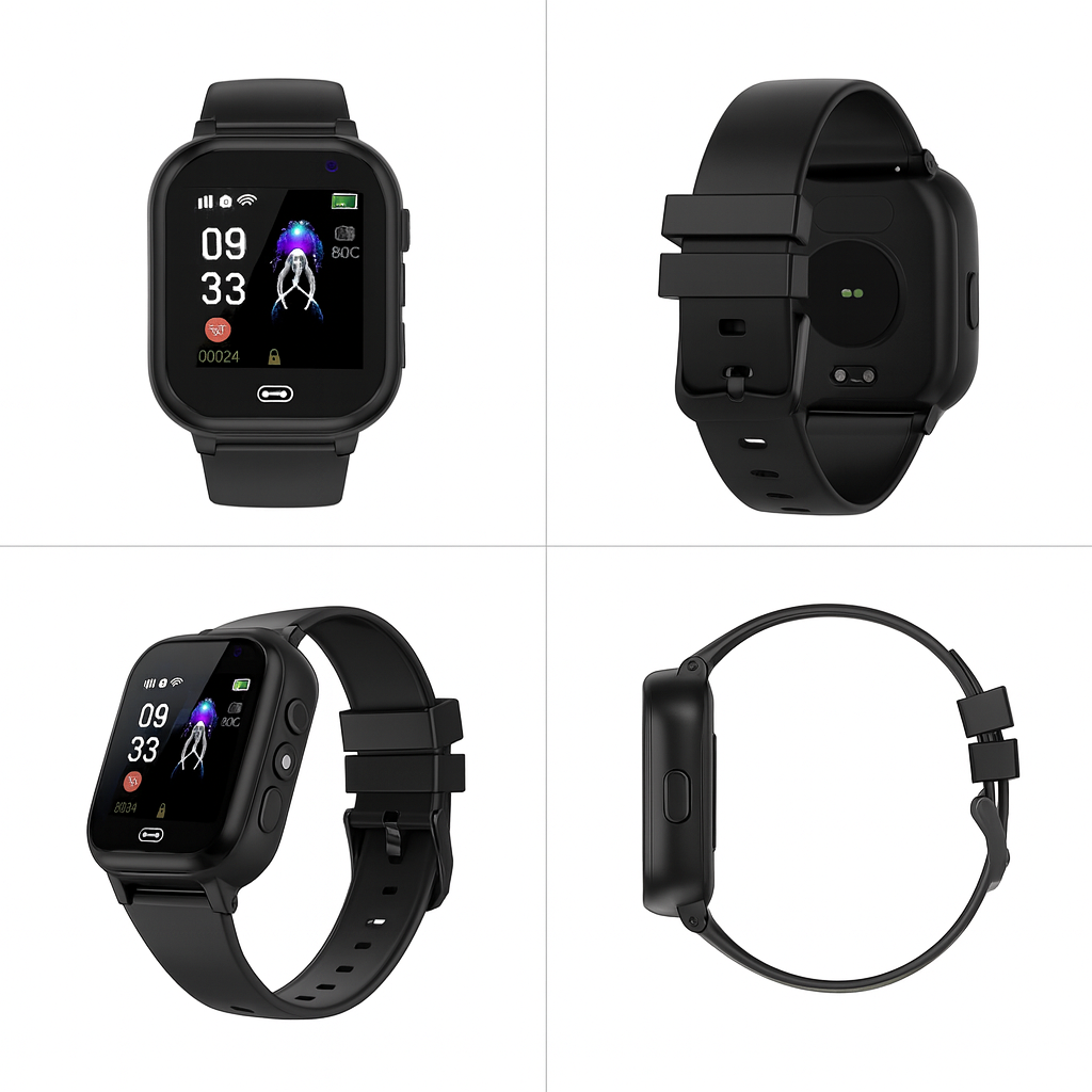 Montre Connectée Enfant 5G – GPS, SOS & Appel vidéo | KidooWatch™