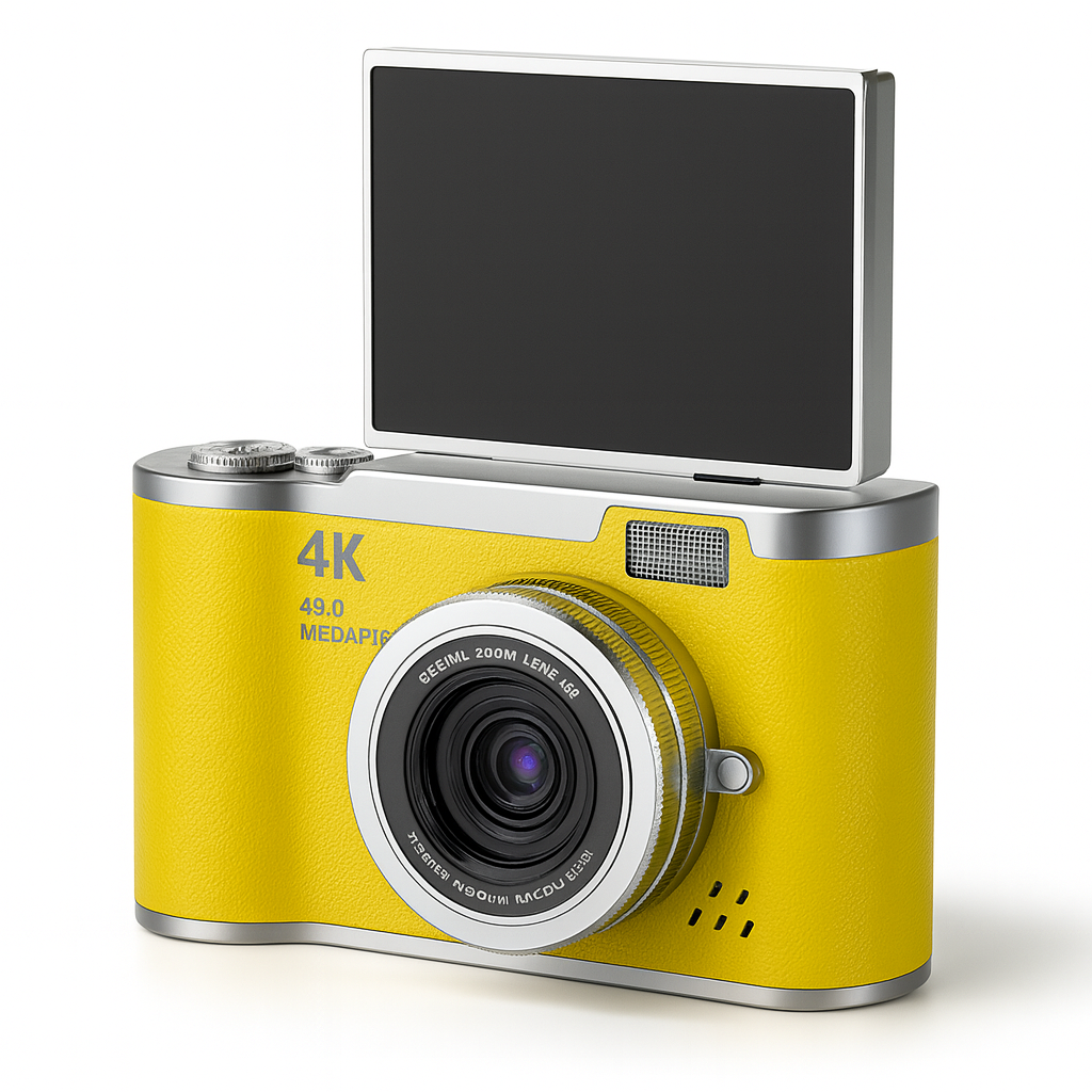 Appareil Photo 4K Enfant & Débutant – 48MP Écran Rotatif 180° | KidooWatch™
