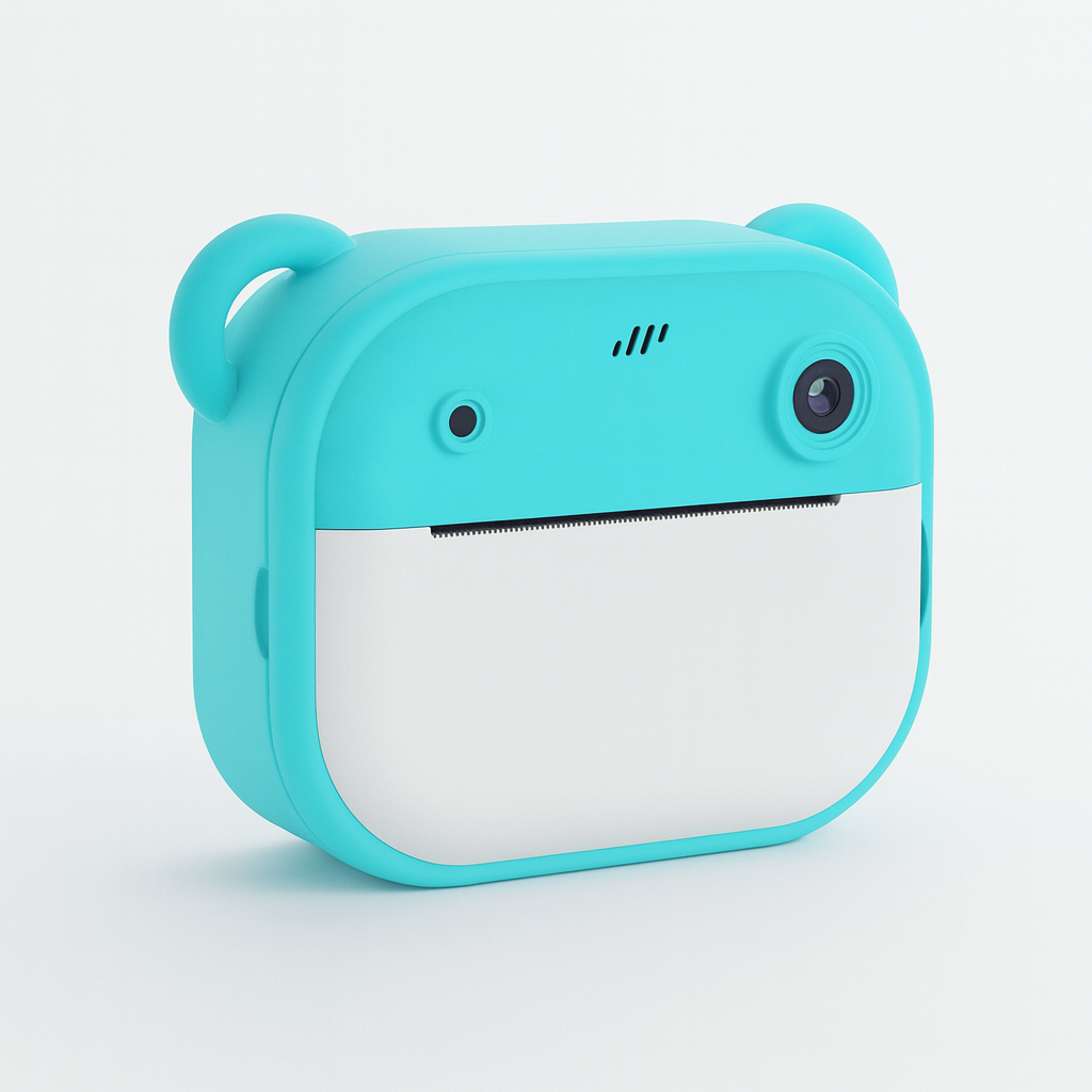 Appareil photo Fille instantané avec impression + carte mémoire de 32 Go