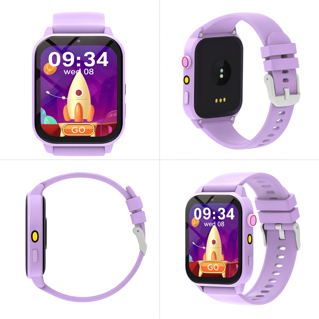 Montre connectée ludique pour Fille - 4 à 7 ans | KidooWatch™