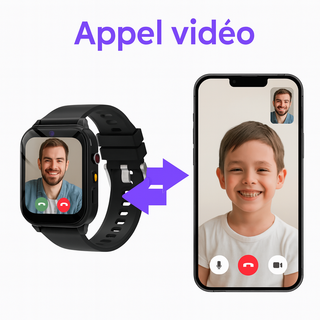Montre Connectée Enfant – 26 Jeux & appareil photo | KidooWatch™
