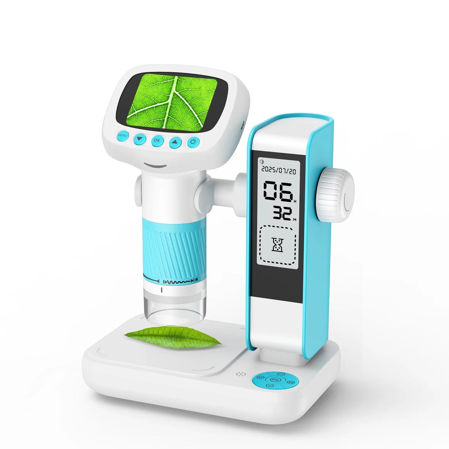 Microscope Enfant 1000× – Avec Réveil & Photo/Vidéo