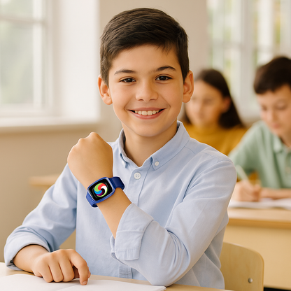 Montre Connectée Garçon 4G – GPS Précis, Appel Vidéo | KidooWatch™