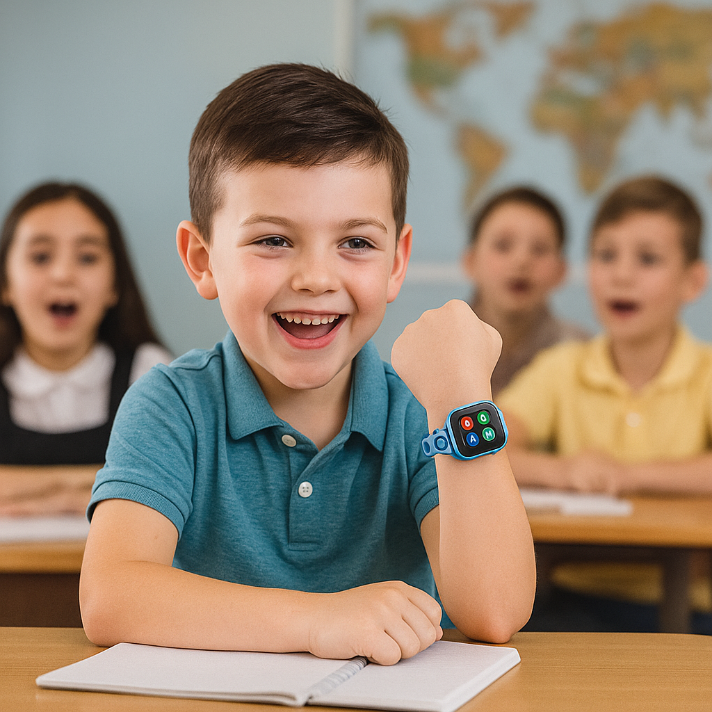 Montre connectée enfant 4G 1000mAh – GPS , appel vidéo  | KidooWatch™
