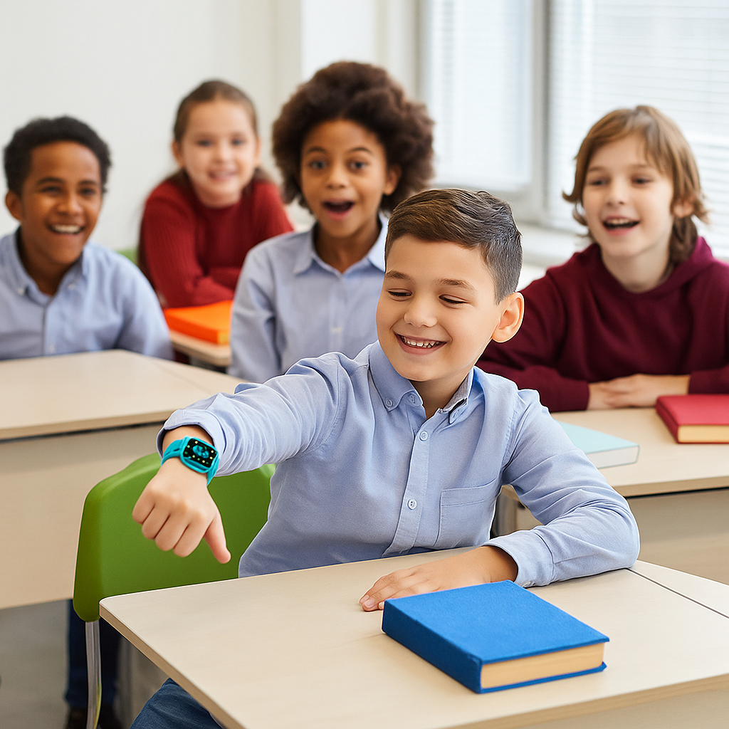Montre Connectée Enfant  LT21 Avec Boîtier En  Alliage – GPS , appel vidéo | KidooWatch™