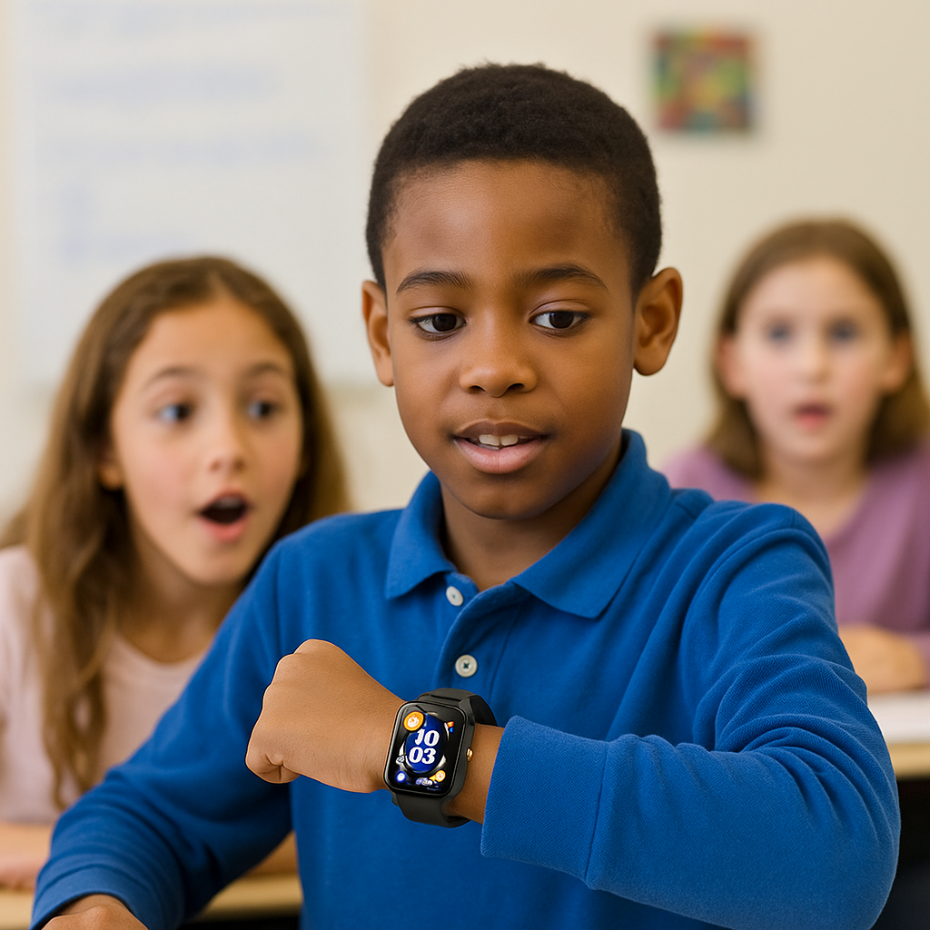 Montre connectée ludique pour enfants - 4 à 7 ans | KidooWatch™