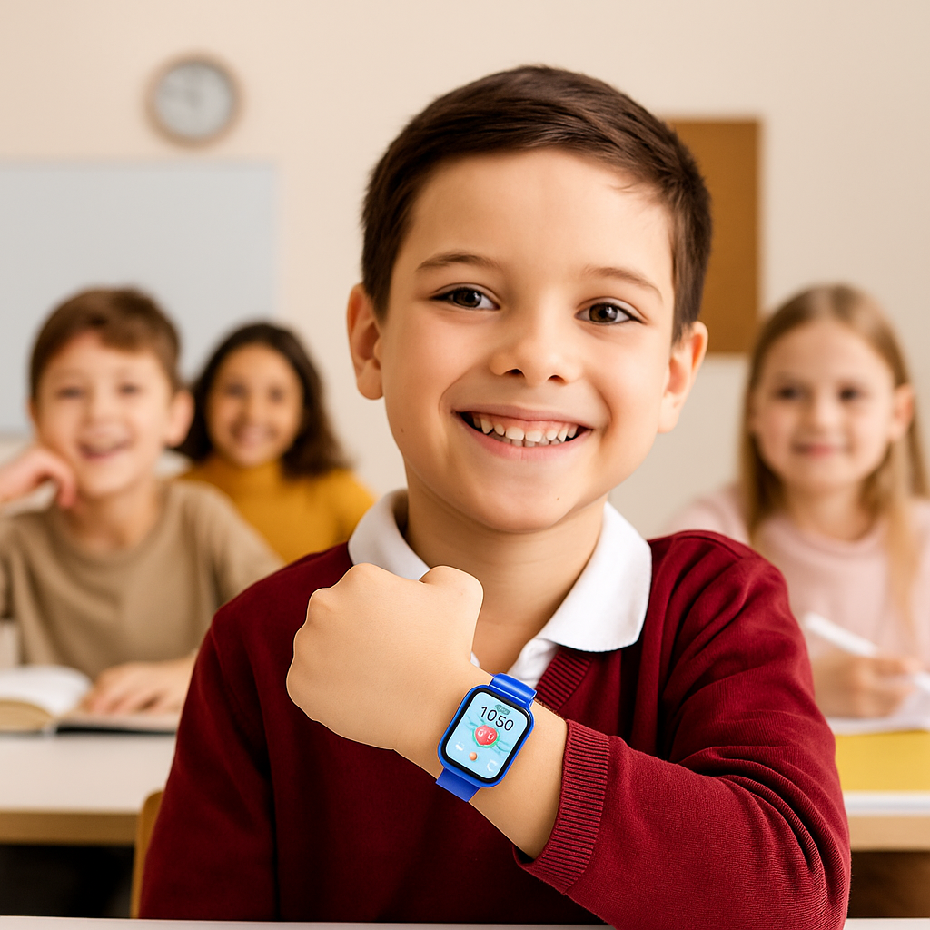 Montre connectée ludique pour garçon - 4 à 7 ans | KidooWatch™