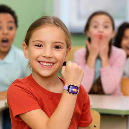 Montre connectée ludique pour Fille - 4 à 7 ans | KidooWatch™