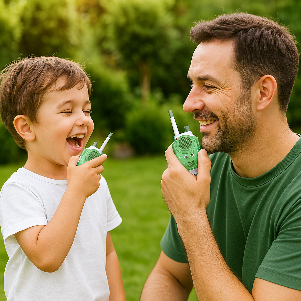 Talkie-Walkie Enfant Grenouille – Pack de 2 Jouets Sans Fil Ludiques | KidooWatch™