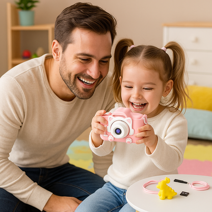 Appareil Photo Numérique Fille 1080P + carte mémoire 32 Go