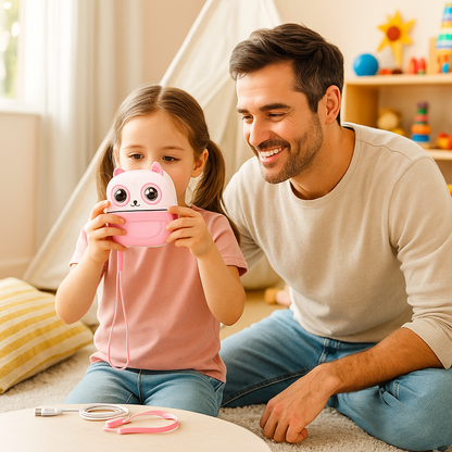 Appareil Photo Instantané Fille Full HD + carte mémoire 32 Go