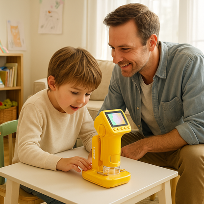 Microscope Enfant détachable HD – Exploration Ludique & Éducative