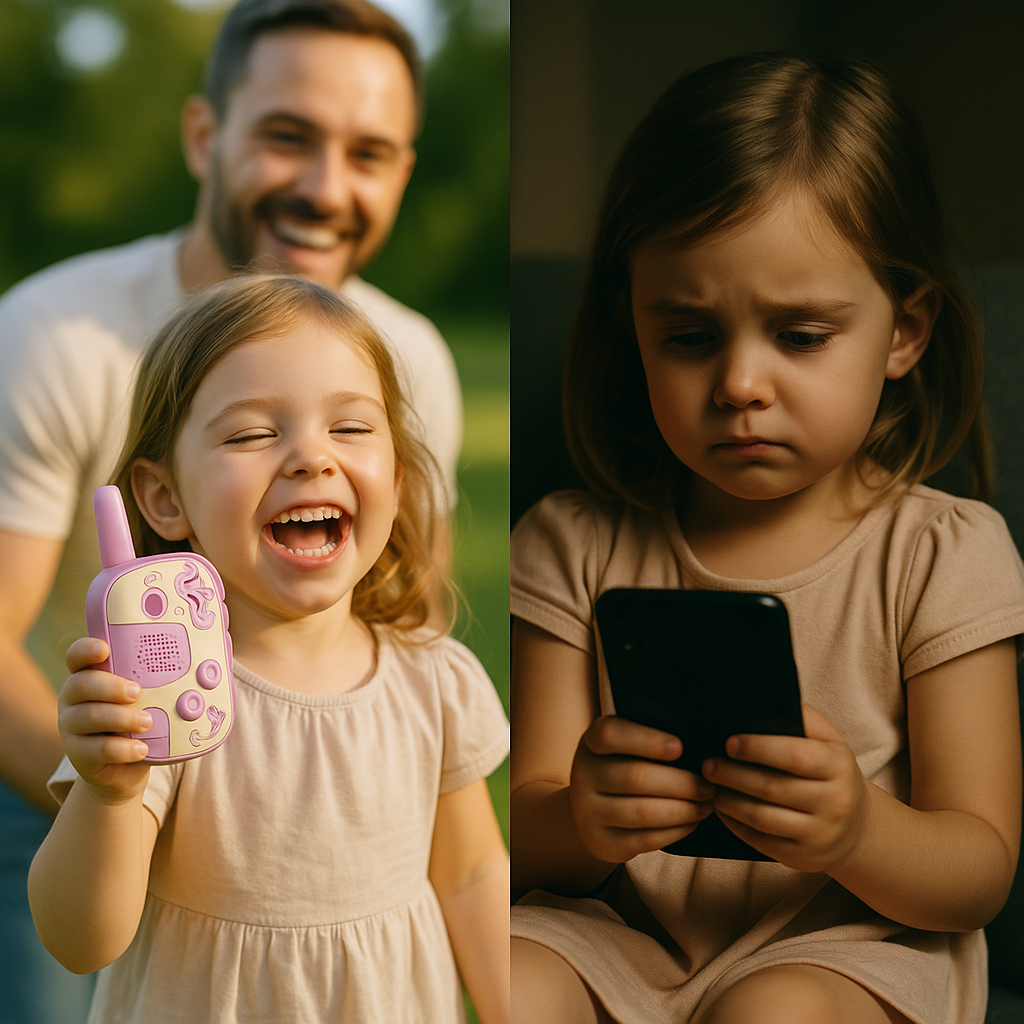 Talkie-Walkie Enfant Licorne – Pack de 2 Jouets Sans Fil Parent-Enfant | KidooWatch™