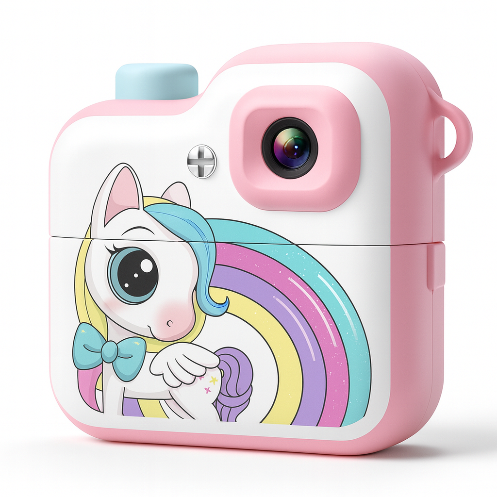 Appareil Photo Instantané Enfant Bluetooth – Impression + carte mémoire 32 Go