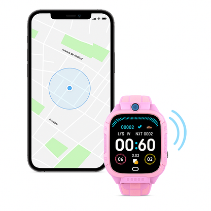 Montre Connectée Fille 5G Amovible – GPS, appel vidéo | KidooWatch™