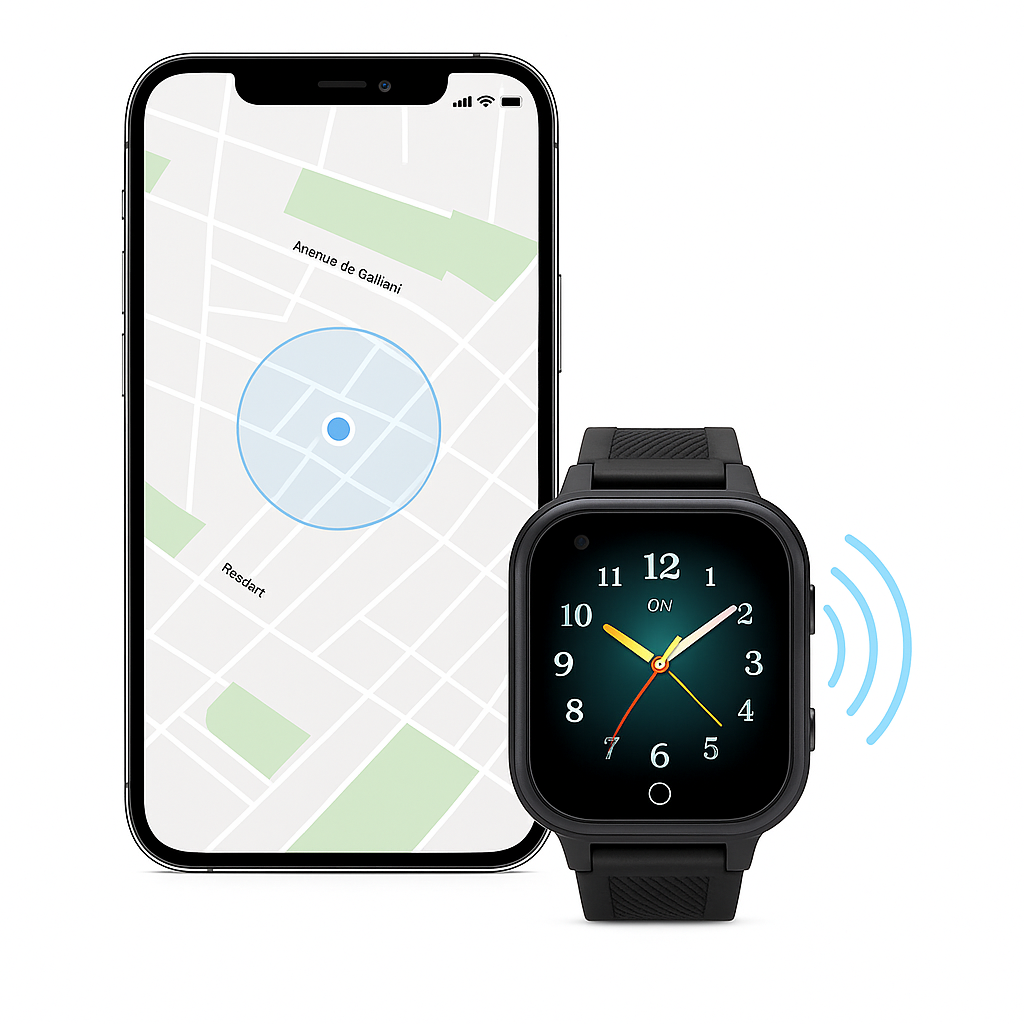 Montre Connectée Enfant 4G Avec Boîtier En  Alliage – GPS , Appel Vidéo | KidooWatch™