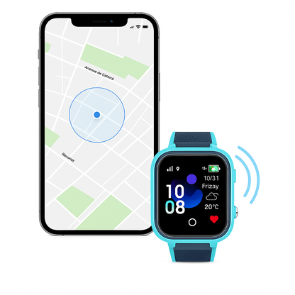 Montre Connectée Enfant  LT21 Avec Boîtier En  Alliage – GPS , appel vidéo | KidooWatch™