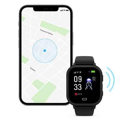 Montre Connectée Enfant 5G – GPS, SOS & Appel vidéo | KidooWatch™