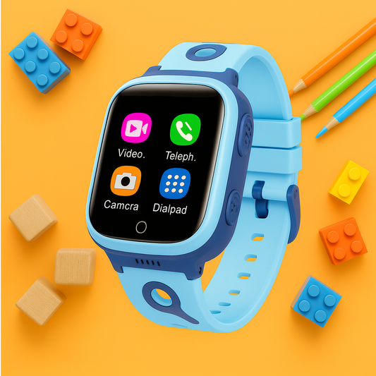 Montre connectée enfant 4G 1000mAh – GPS , appel vidéo  | KidooWatch™