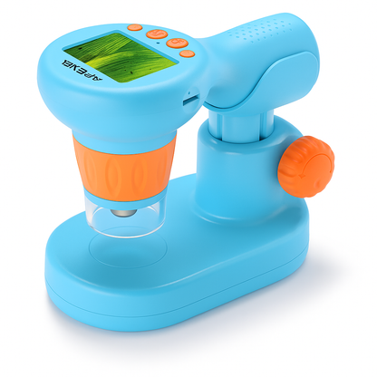 Microscope Portable Enfant – 2-en-1 Exploration & Découverte