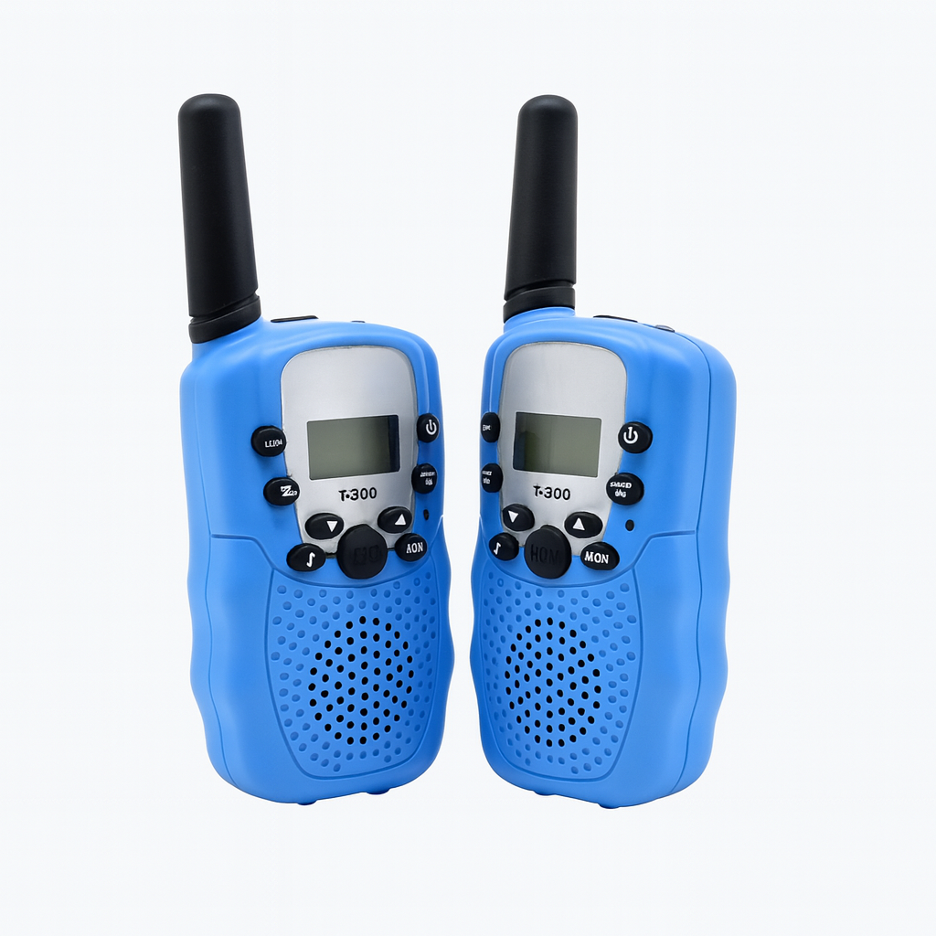 Talkie-Walkie Enfant Mini 3 km – Pack de 2 Jouets Interactifs | KidooWatch™