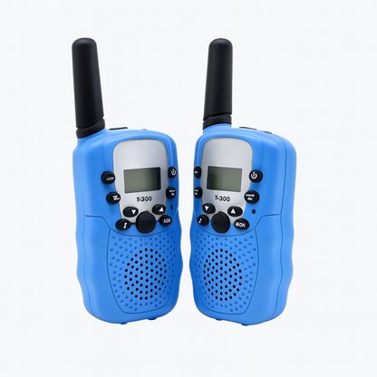 Talkie-Walkie Enfant Mini 3 km – Pack de 2 Jouets Interactifs | KidooWatch™