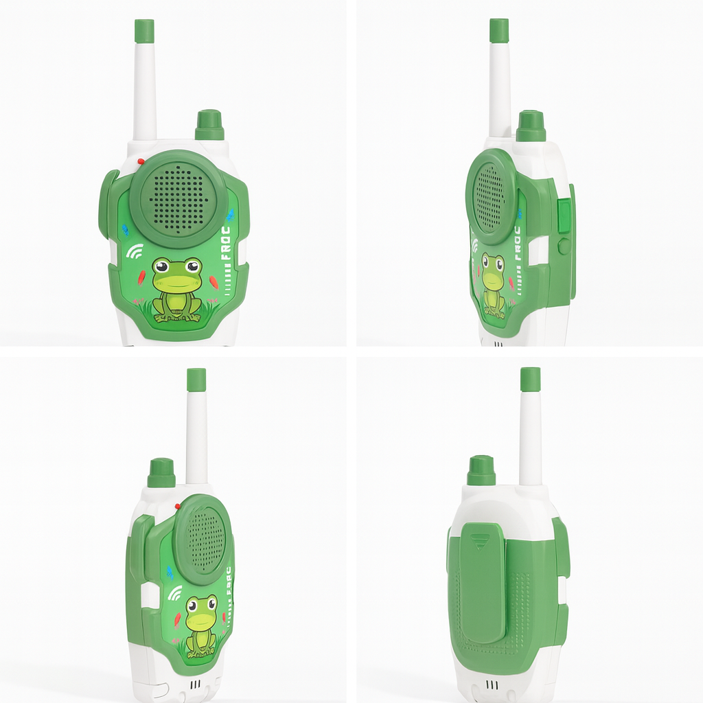 Talkie-Walkie Enfant Grenouille – Pack de 2 Jouets Sans Fil Ludiques | KidooWatch™