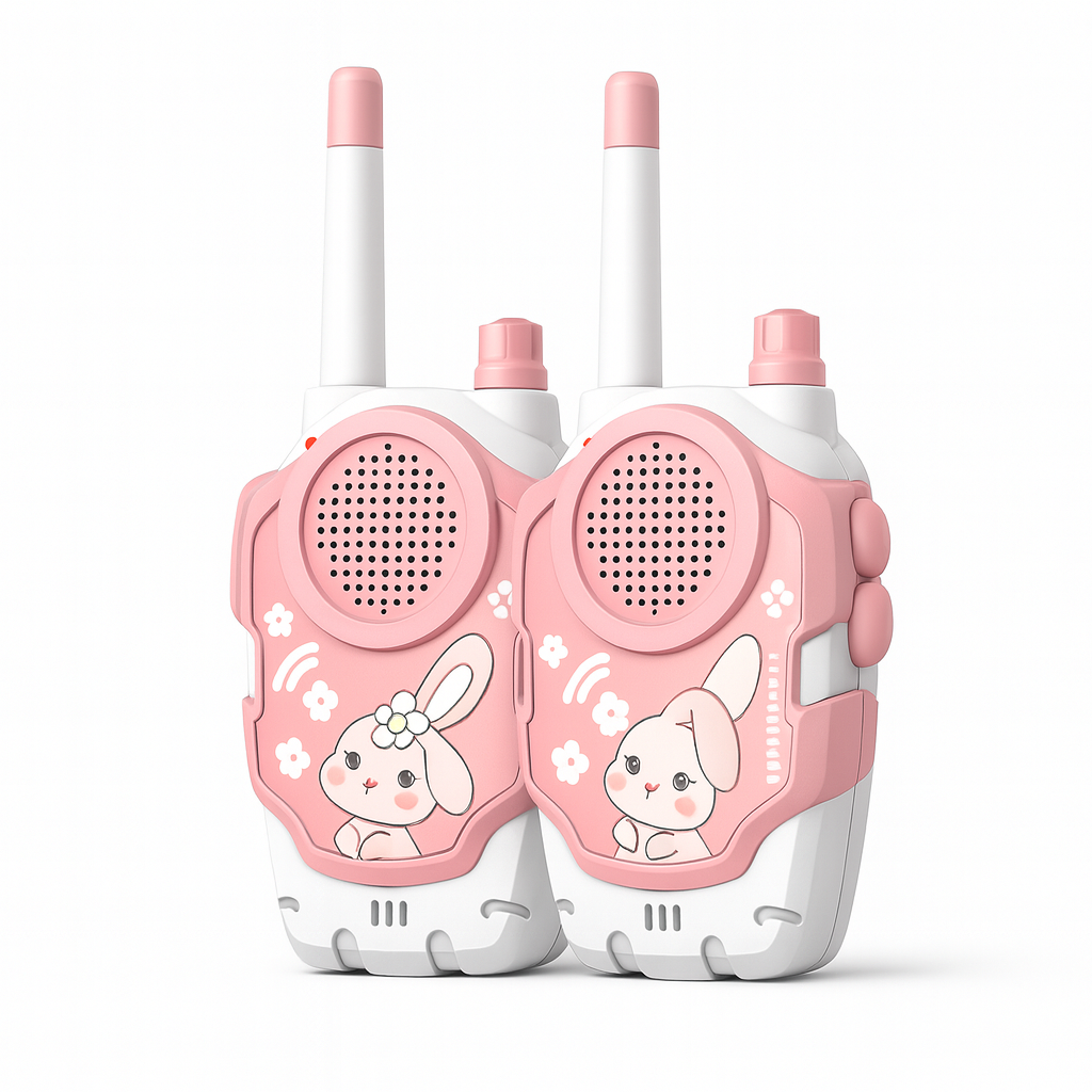 Talkie-Walkie Enfant Lapin – Pack de 2 Jouets Sans Fil Ludiques | KidooWatch™