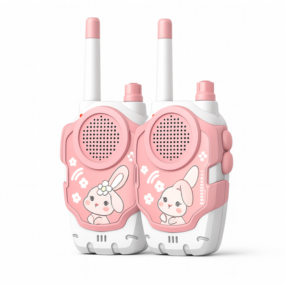 Talkie-Walkie Enfant Lapin – Pack de 2 Jouets Sans Fil Ludiques | KidooWatch™