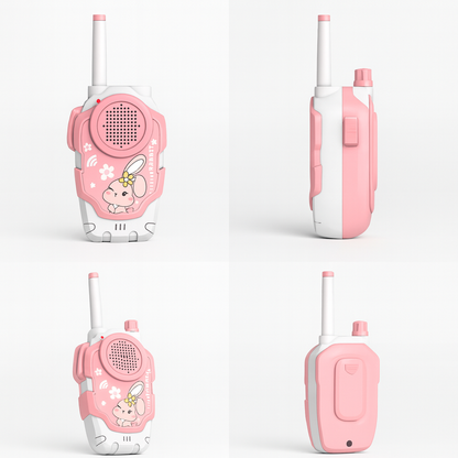 Talkie-Walkie Enfant Lapin – Pack de 2 Jouets Sans Fil Ludiques | KidooWatch™