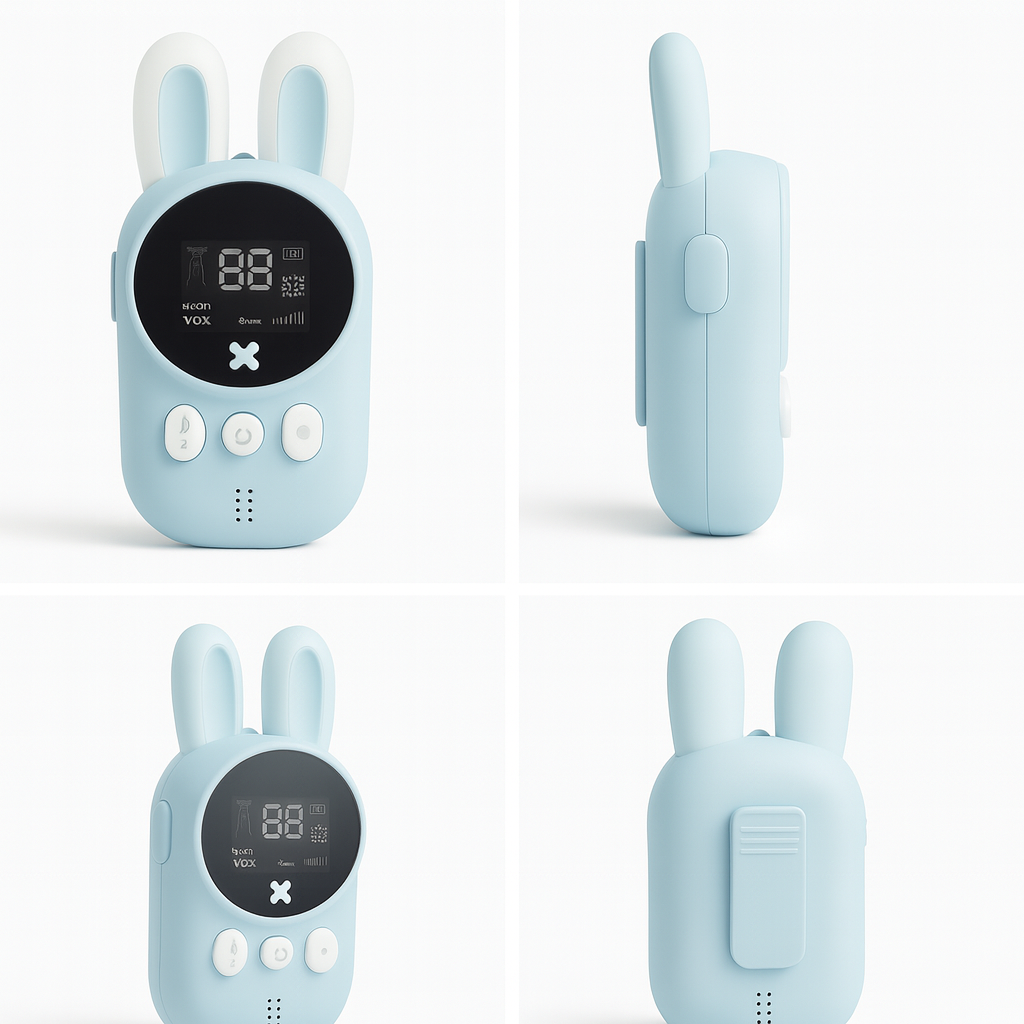 Talkie-Walkie Enfant – Pack de 2 Sans Fil avec Lampe Torche | KidooWatch™