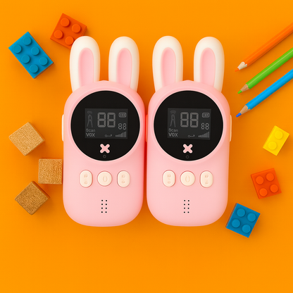 Talkie-Walkie Enfant 10 ans – Pack de 2 avec Lampe Torche | KidooWatch™