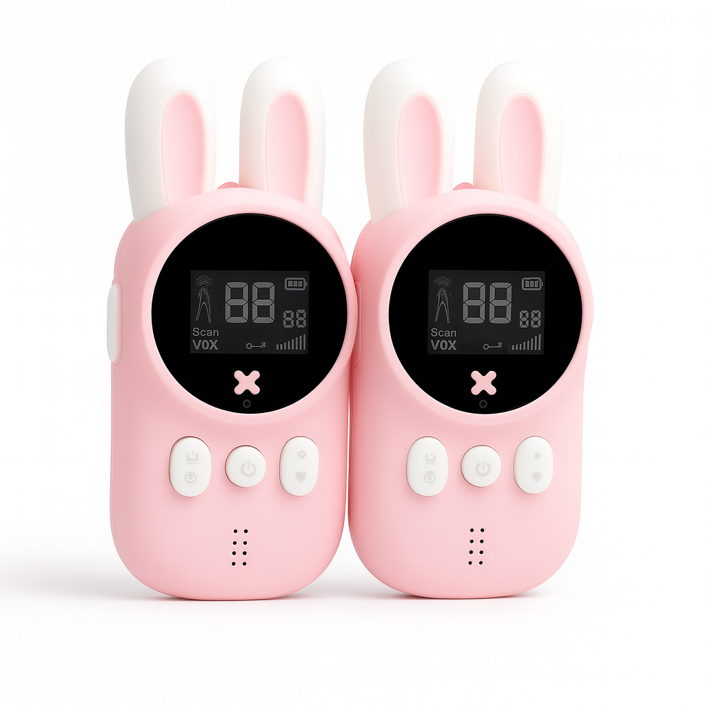 Talkie-Walkie Enfant 10 ans – Pack de 2 avec Lampe Torche | KidooWatch™