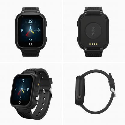 Montre Connectée Enfant 4G Avec Boîtier En  Alliage – GPS , Appel Vidéo | KidooWatch™