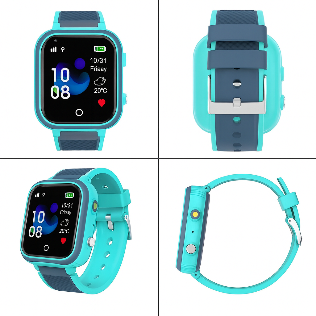 Montre Connectée Enfant  LT21 Avec Boîtier En  Alliage – GPS , appel vidéo | KidooWatch™