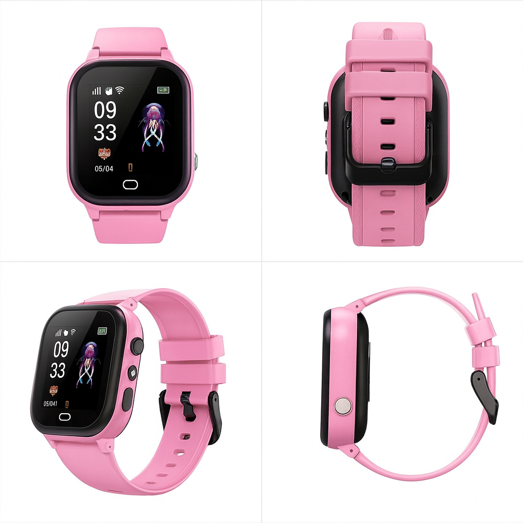 Montre Connectée Enfant 5G Bleu  – GPS, SOS & Appel vidéo | KidooWatch™