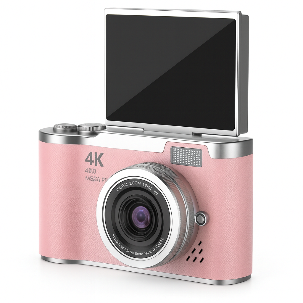 Appareil Photo 4K Enfant & Débutant – 48MP Écran Rotatif 180° | KidooWatch™