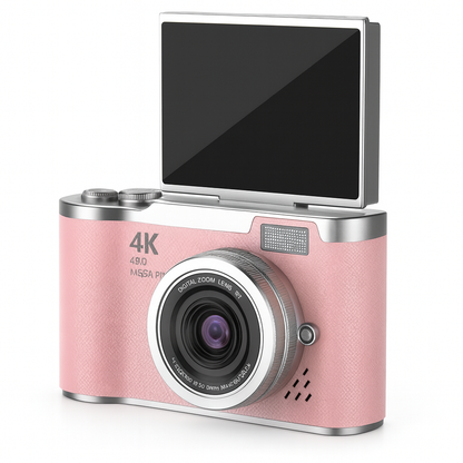 Appareil Photo 4K Enfant & Débutant – 48MP Écran Rotatif 180° | KidooWatch™