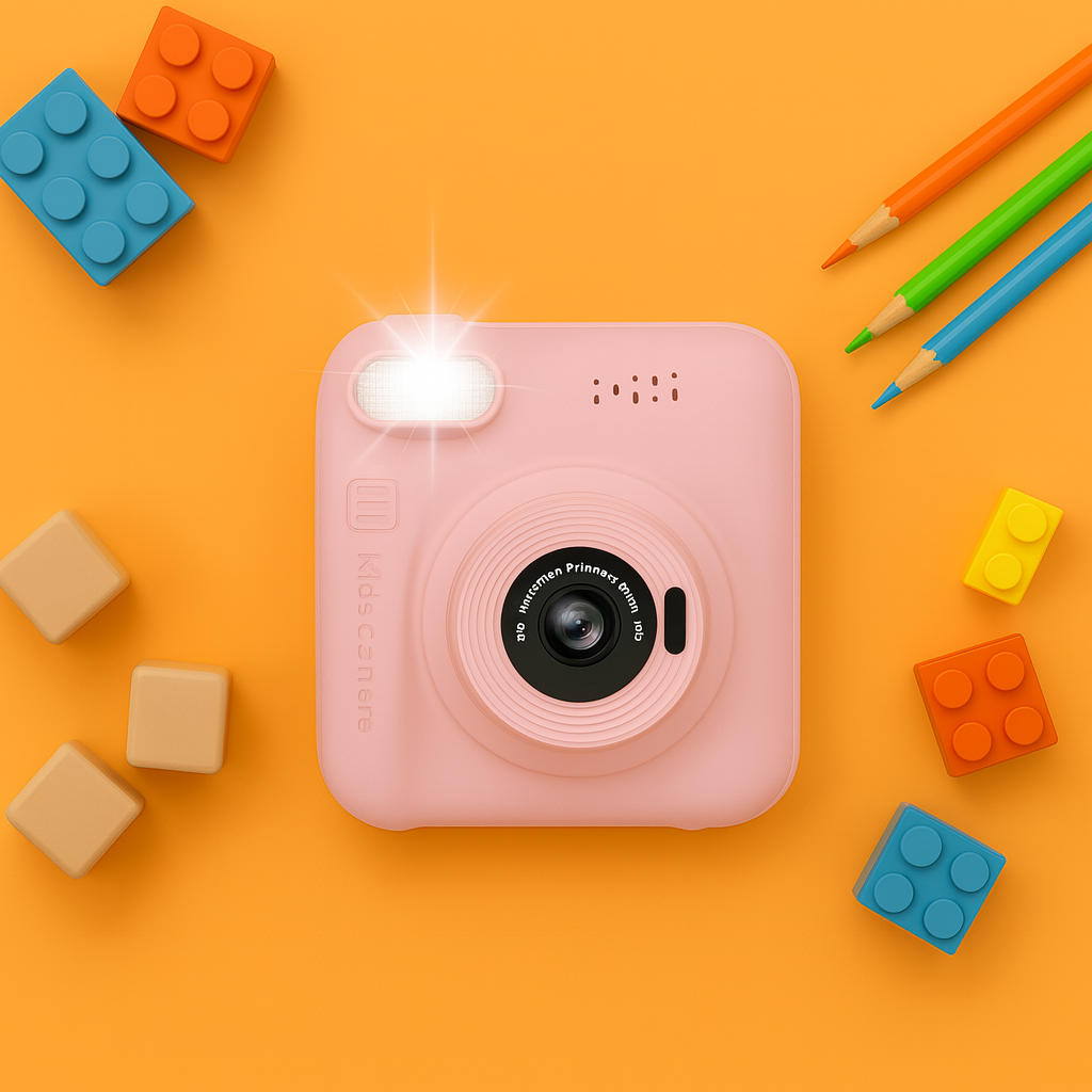 Appareil Photo Instantané pour Fille 32MP – Écran HD + carte mémoire 32 Go
