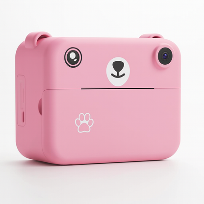 Appareil Photo Instantané Fille 1080P – Objectif Rotatif 180°