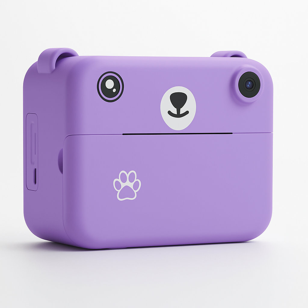 Appareil Photo Instantané Fille 1080P – Objectif Rotatif 180°