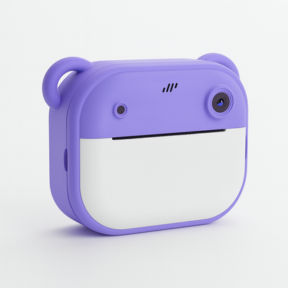Appareil photo Fille instantané avec impression + carte mémoire de 32 Go