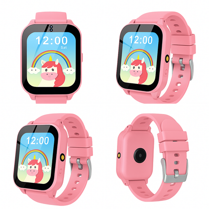 Montre Connectée Fille éducative – 30 jeux, Histoires & Lampe torche| KidooWatch™