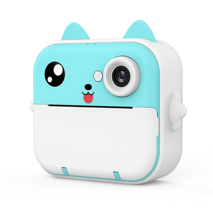 Appareil Photo Instantané Enfant –  Jeux & Audio +  carte mémoire 32 Go