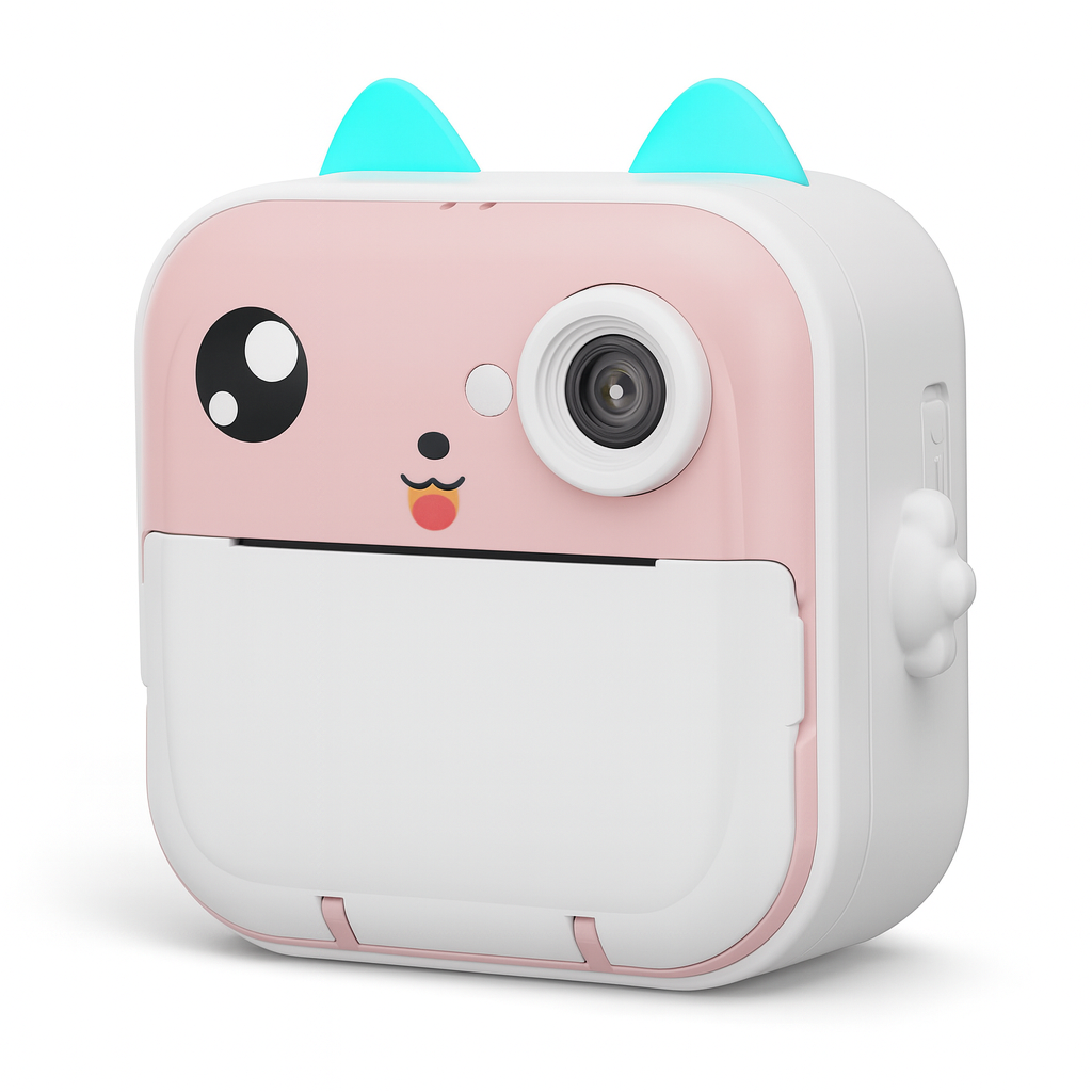 Appareil Photo Instantané Fille –  Jeux & Audio +  carte mémoire 32 Go