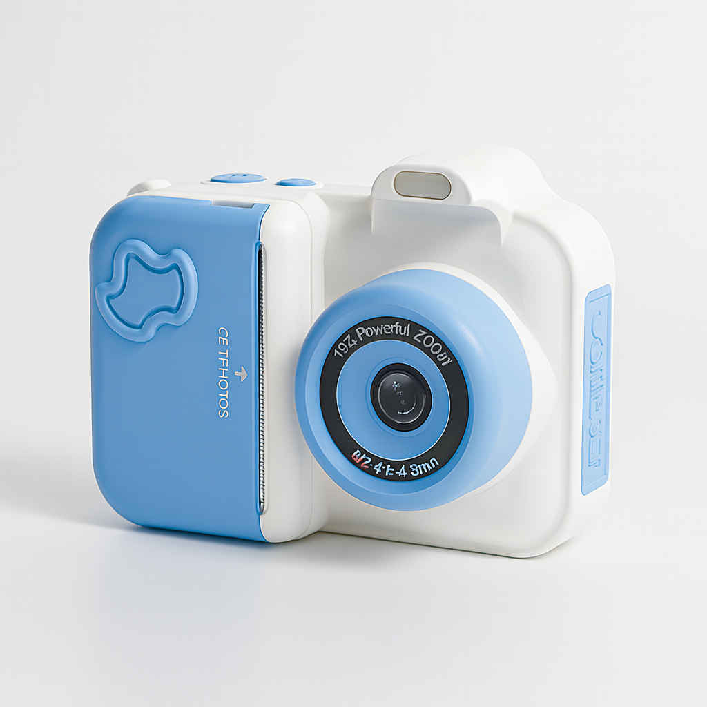 Appareil Photo Instantané Enfant  1080P – Double Objectif + carte mémoire 32 Go