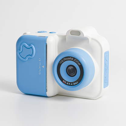 Appareil Photo Instantané Enfant  1080P – Double Objectif + carte mémoire 32 Go
