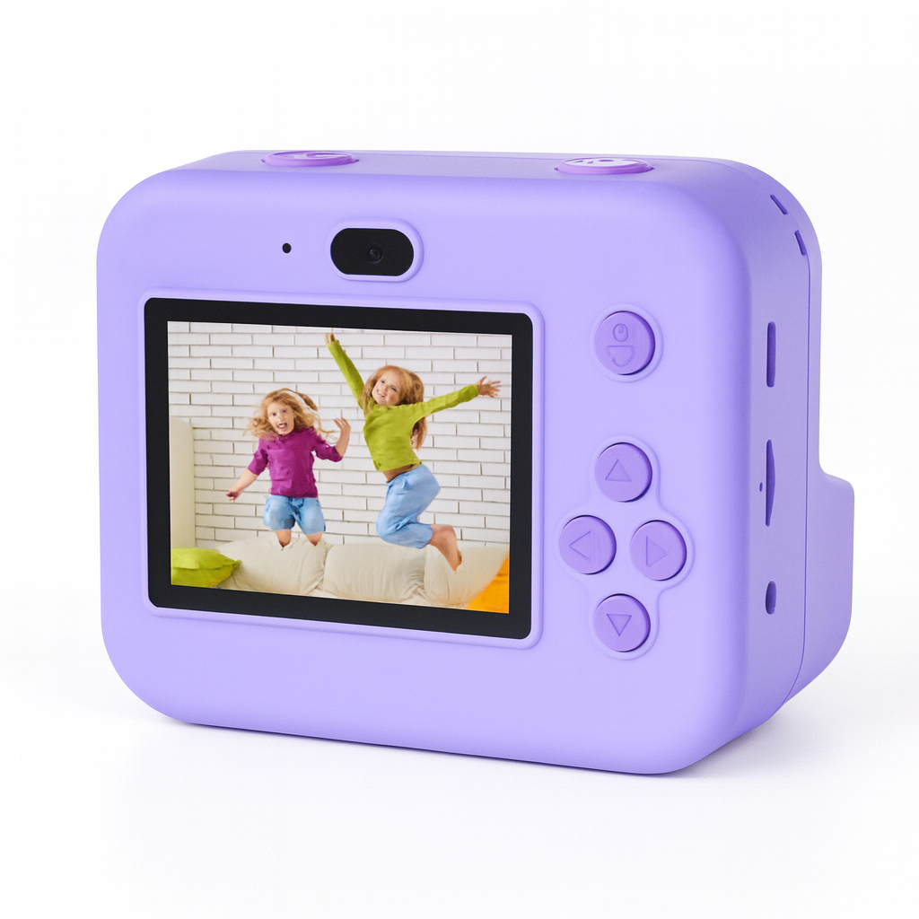 Appareil Photo Instantané Fille 1080P éducative + carte mémoire 32 Go
