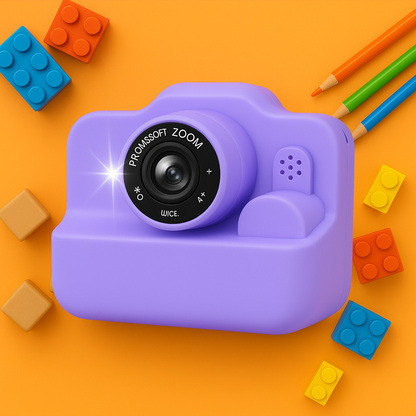 Appareil Photo Instantané Fille 1080P éducative + carte mémoire 32 Go